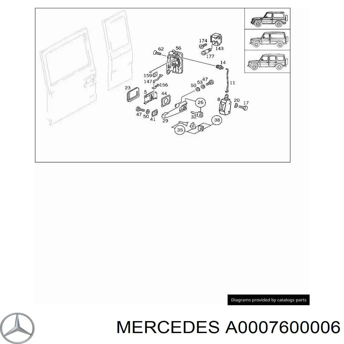 A0007600006 Mercedes