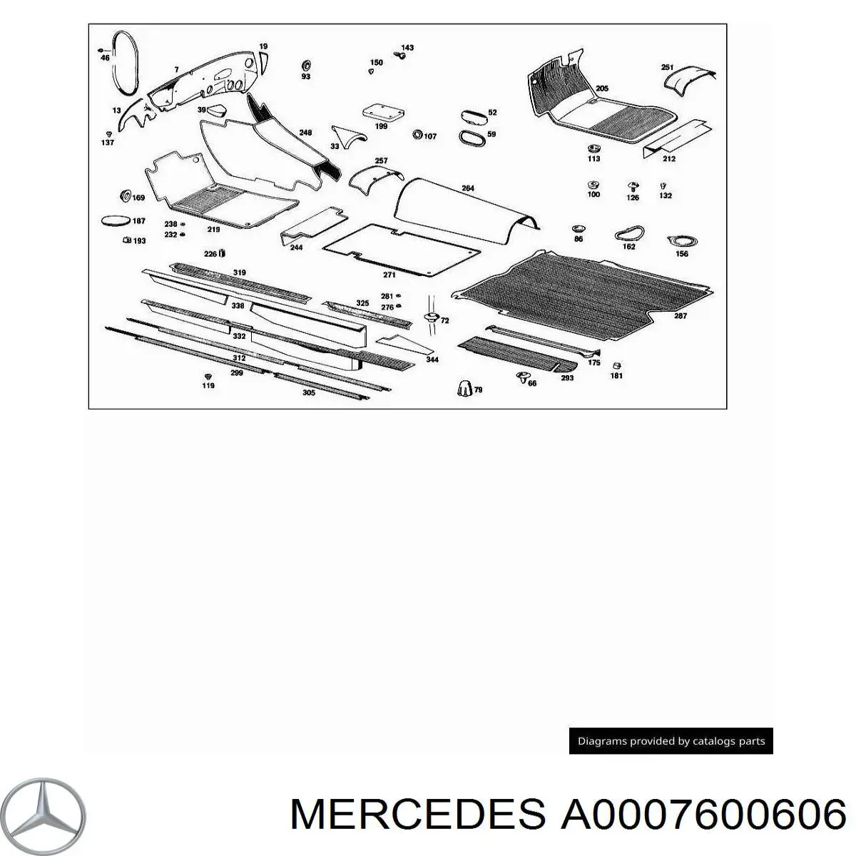  Mercedes A0007663506 precio, desde  EUR