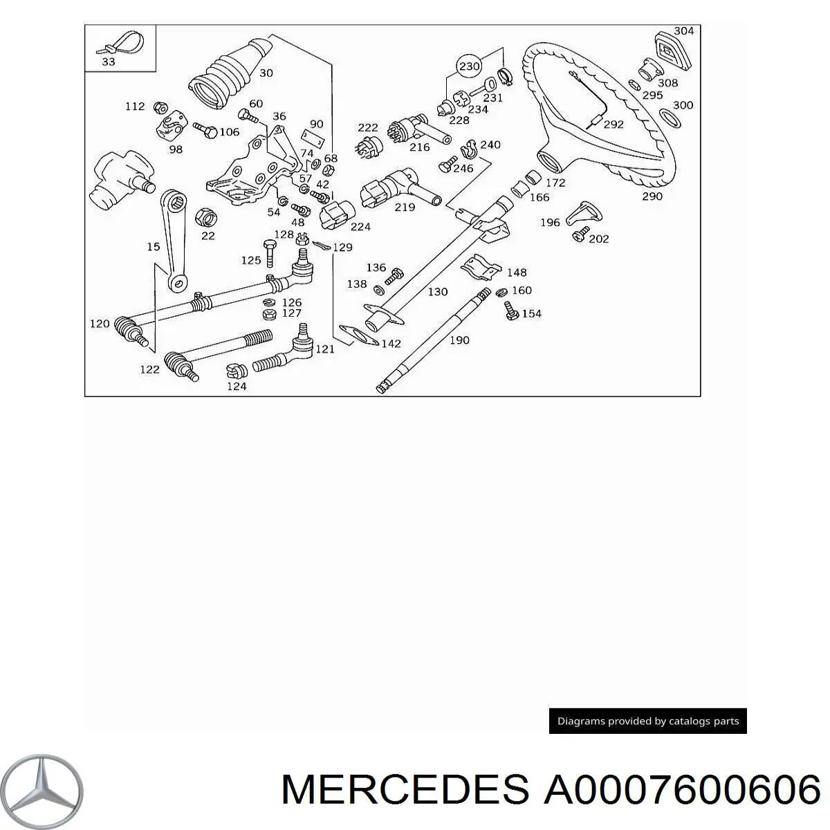 A0007600606 Mercedes