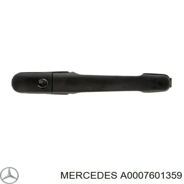 A0007601359 Mercedes tirador de puerta exterior delantero