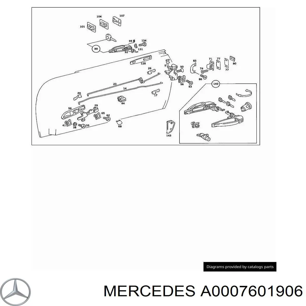  Mercedes A0007601906 precio, desde  