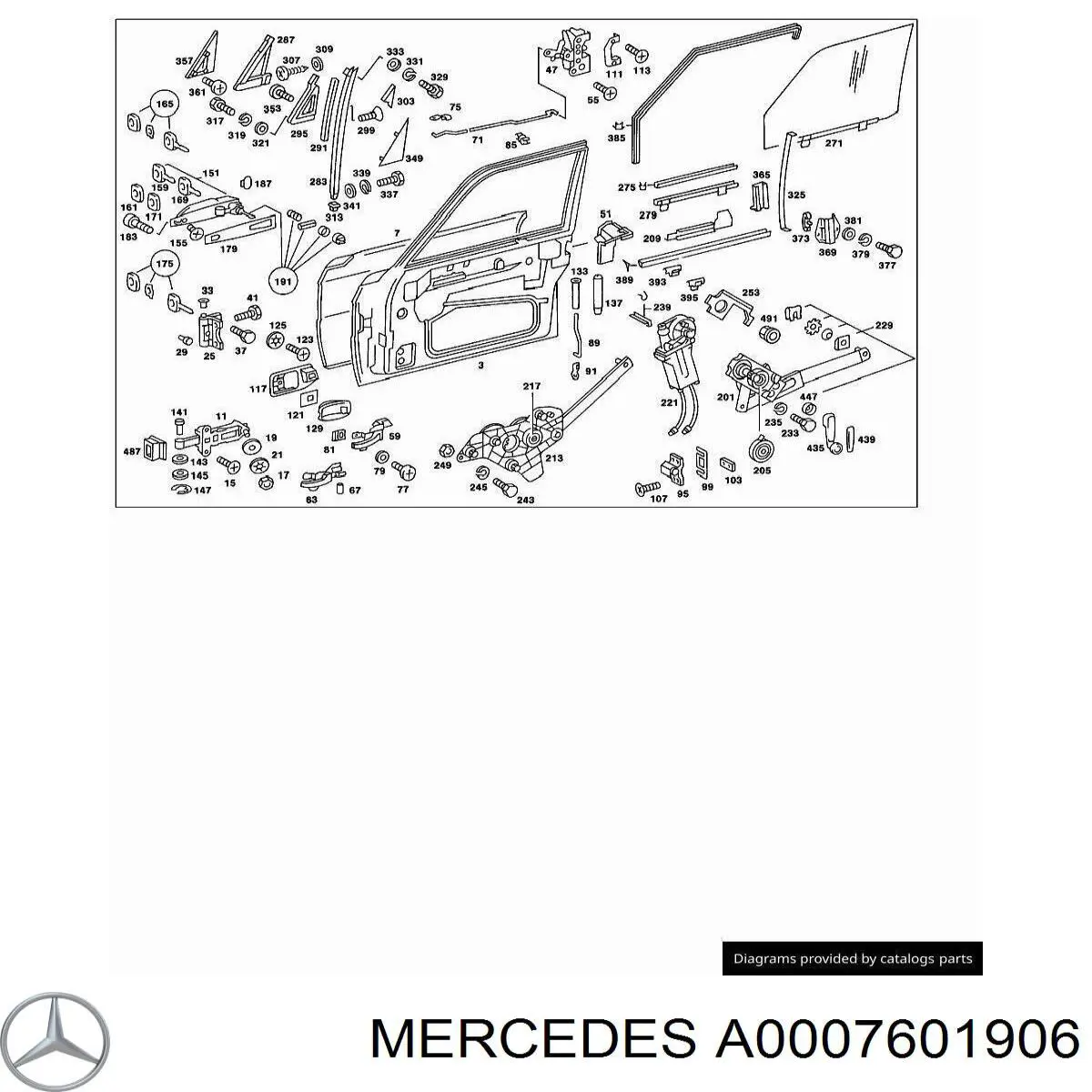 A0007601906 Mercedes 