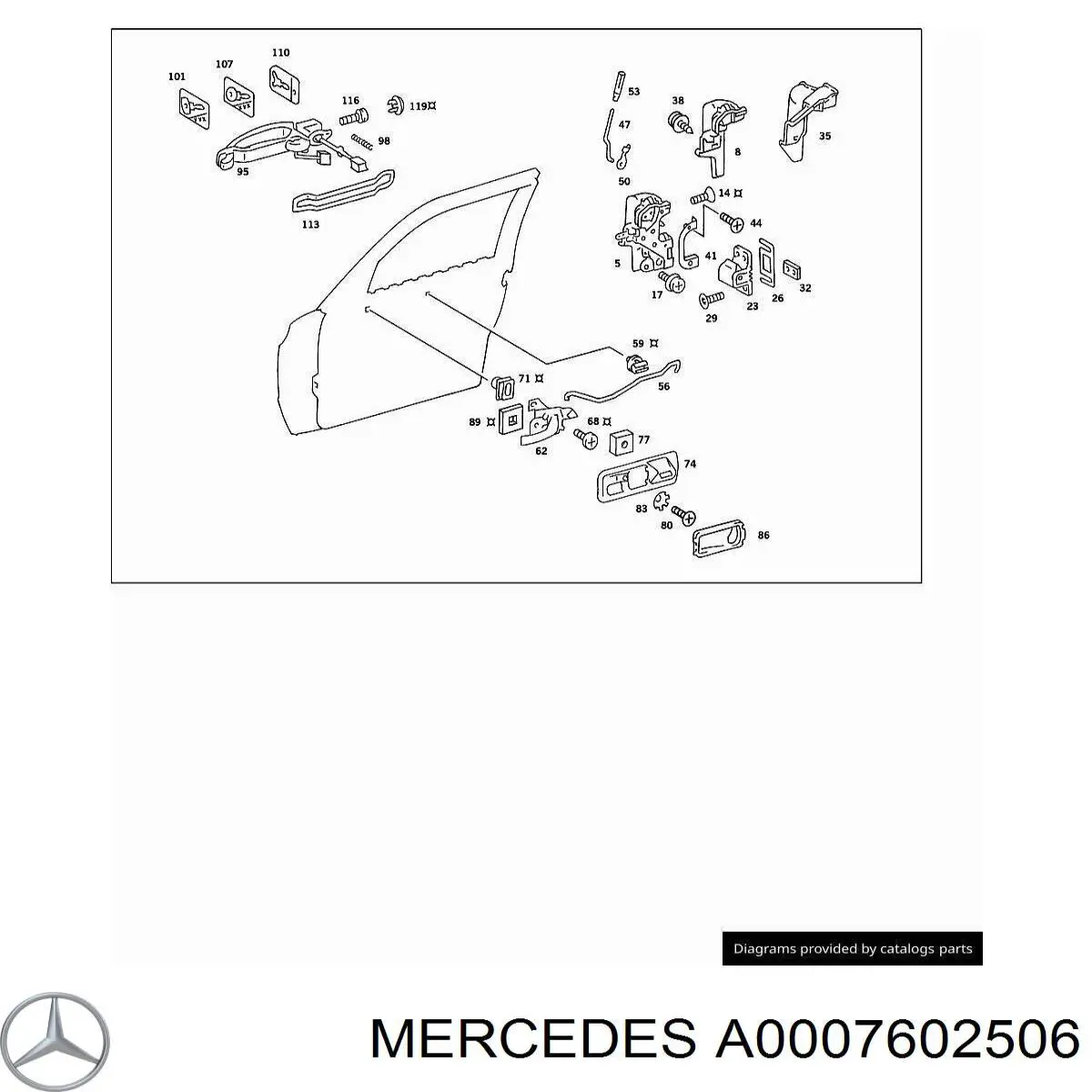 A0007602506 Mercedes