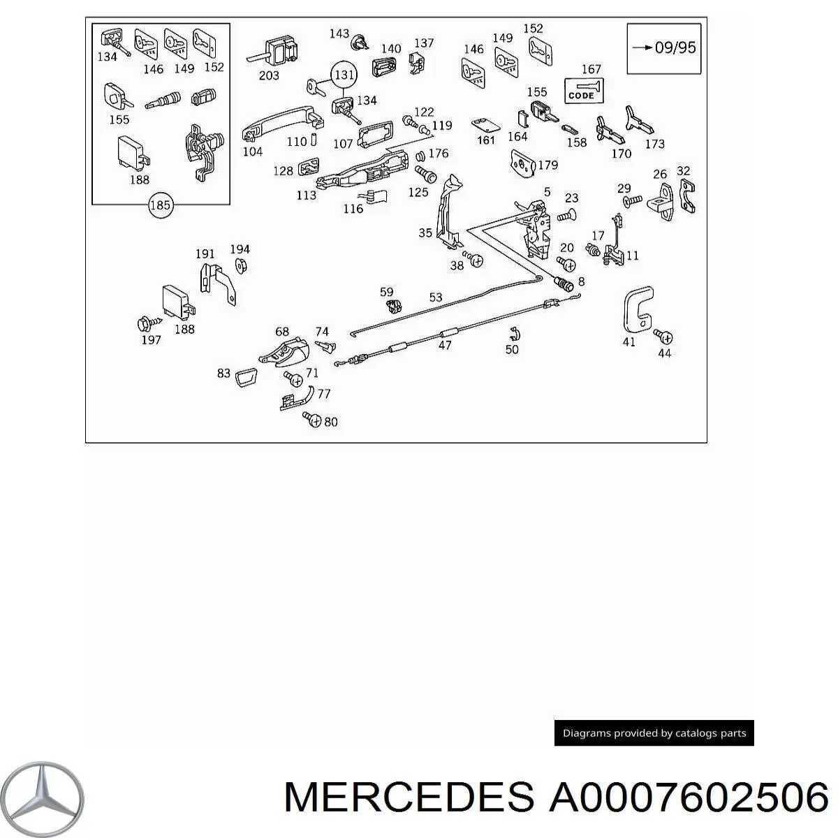 Mercedes A0007602506 precio, desde  EUR