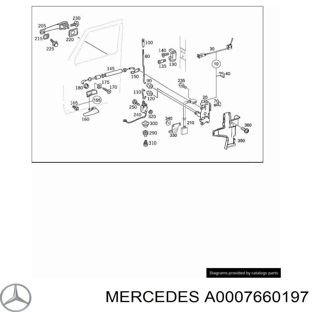 A0007660197 Mercedes 
