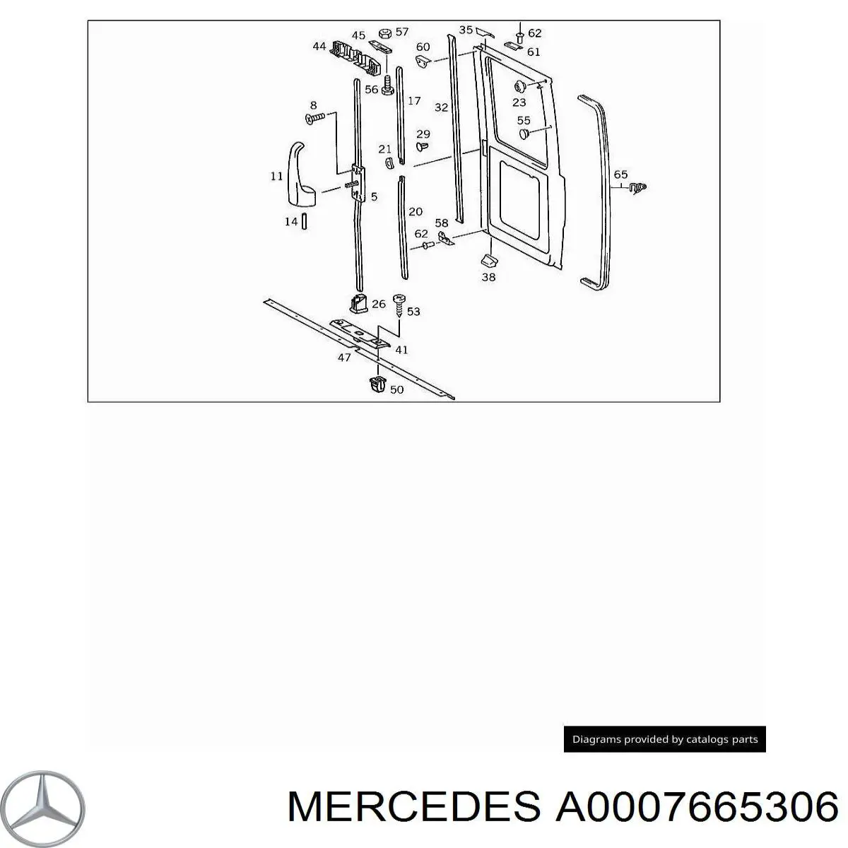  Mercedes A0007665306 precio, desde 41,51 EUR