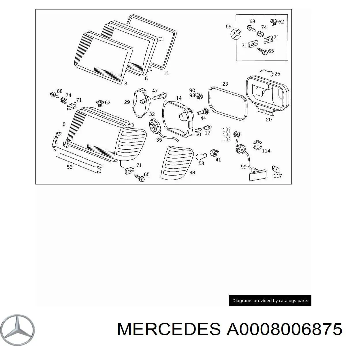 Comprar A0008006875 Mercedes 