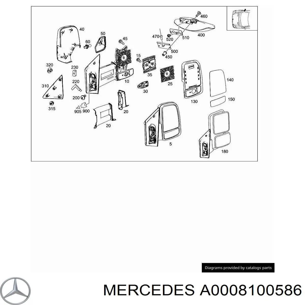 0008100586 Mercedes