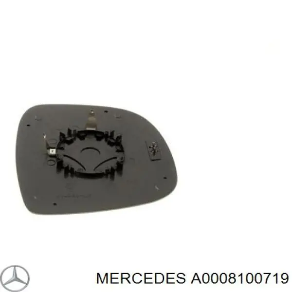 A0008100719 Mercedes cristal de espejo retrovisor exterior izquierdo