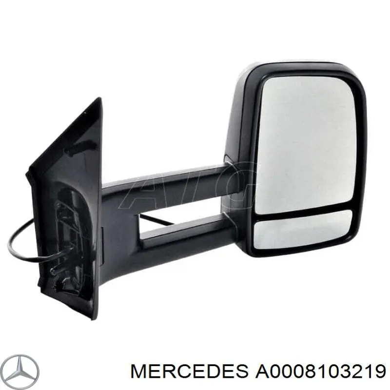 Espejo izquierdo Mercedes A0008103219 precio, desde 175,68 EUR