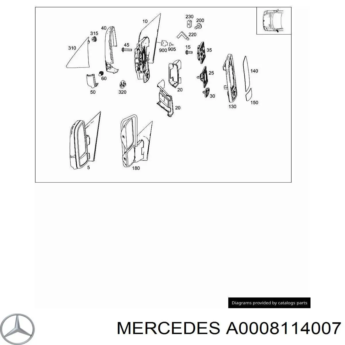 A0008114007 Mercedes