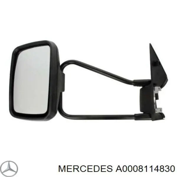 0008114830 Mercedes espejo retrovisor izquierdo