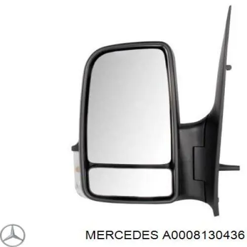 Cubierta interior de fijación del espejo izquierdo Mercedes A0008130436 precio, desde 24,87 EUR