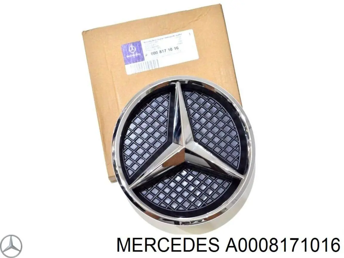 Emblema de la parrilla del radiador Mercedes 0008171416 precio, desde 46,89 EUR