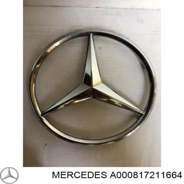 A000817211664 Mercedes logotipo del radiador i