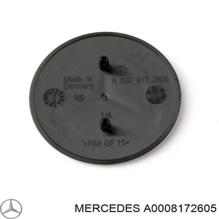 A0008172605 Mercedes emblema de capó