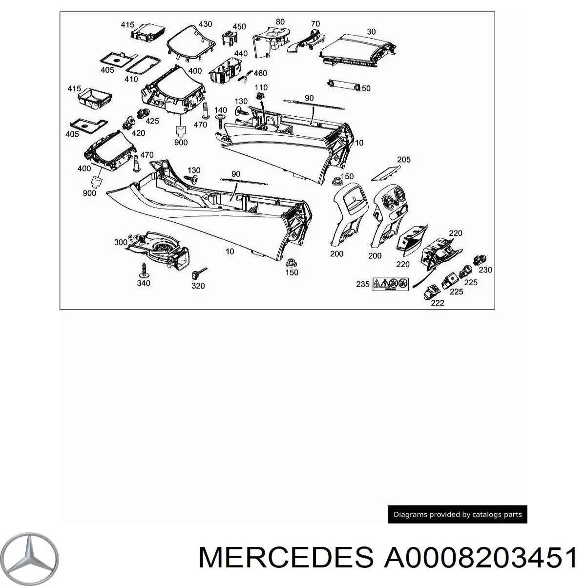 A0008203151 Mercedes 