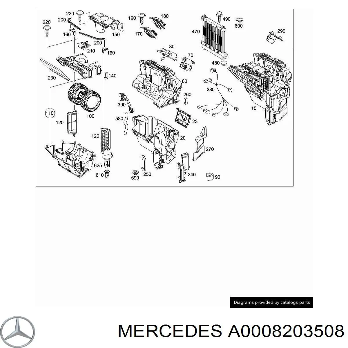 A0008203508 Mercedes