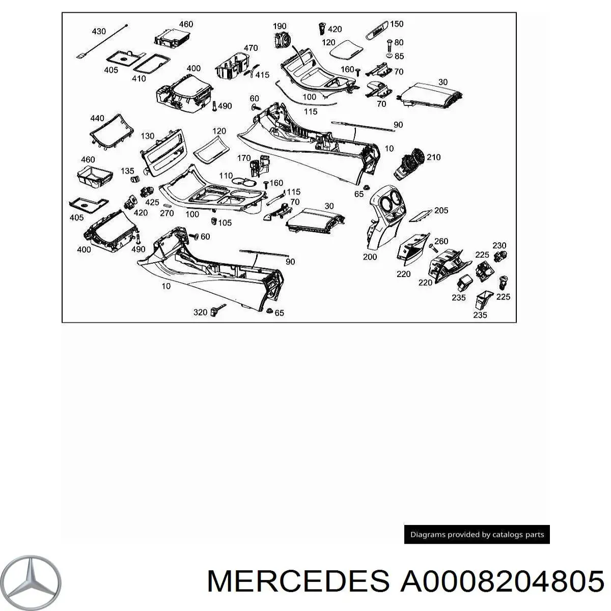 A0008204805 Mercedes