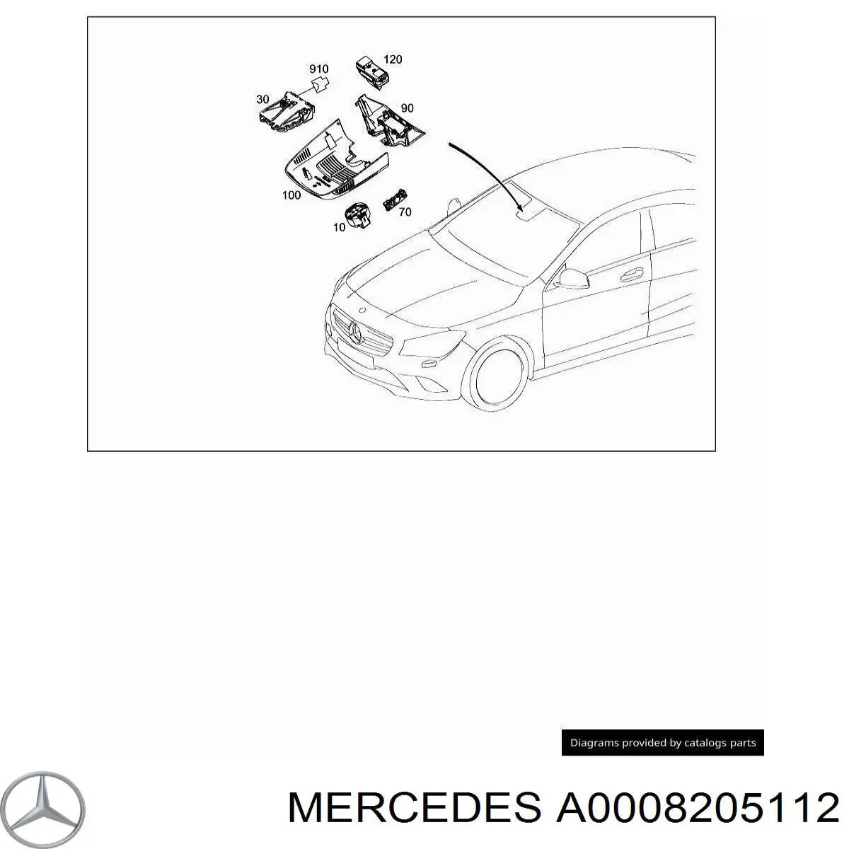 A0008205112 Mercedes