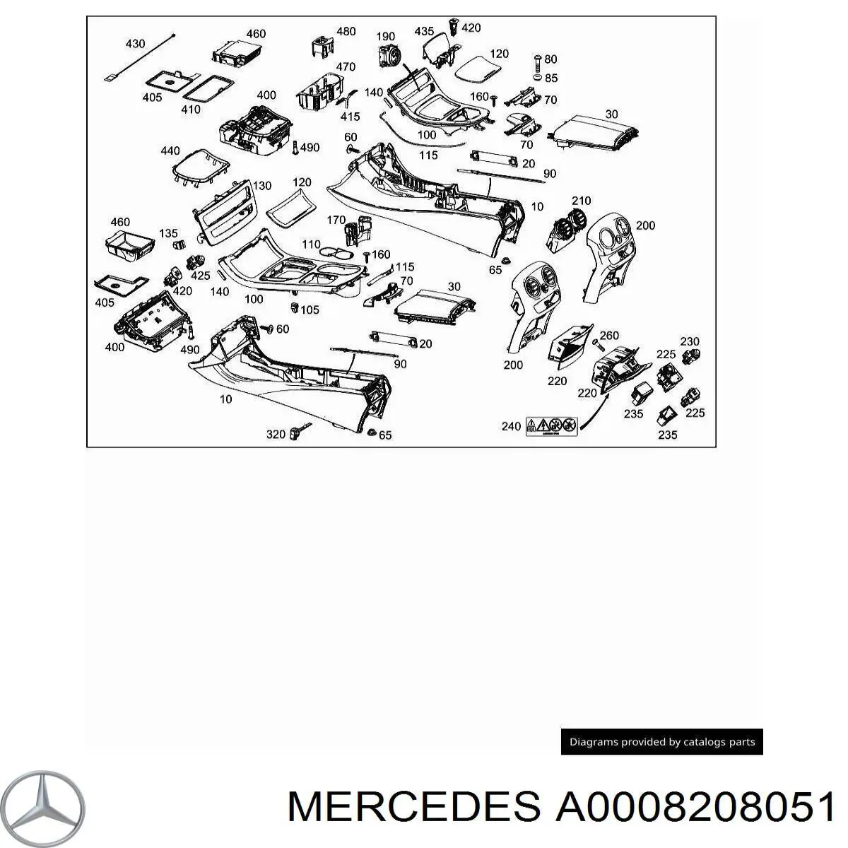 A0008208051 Mercedes