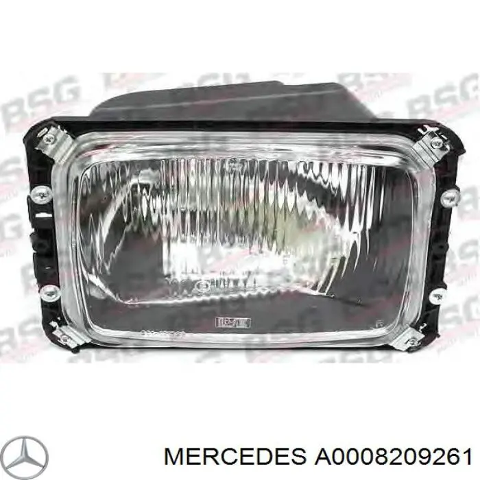 A0008209261 Mercedes faro derecho