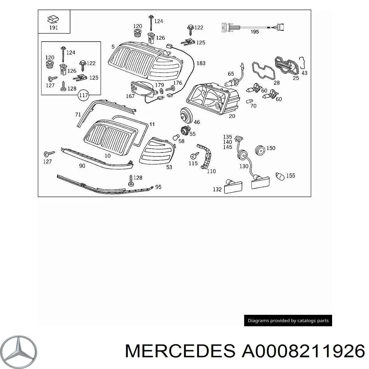A0008211926 Mercedes