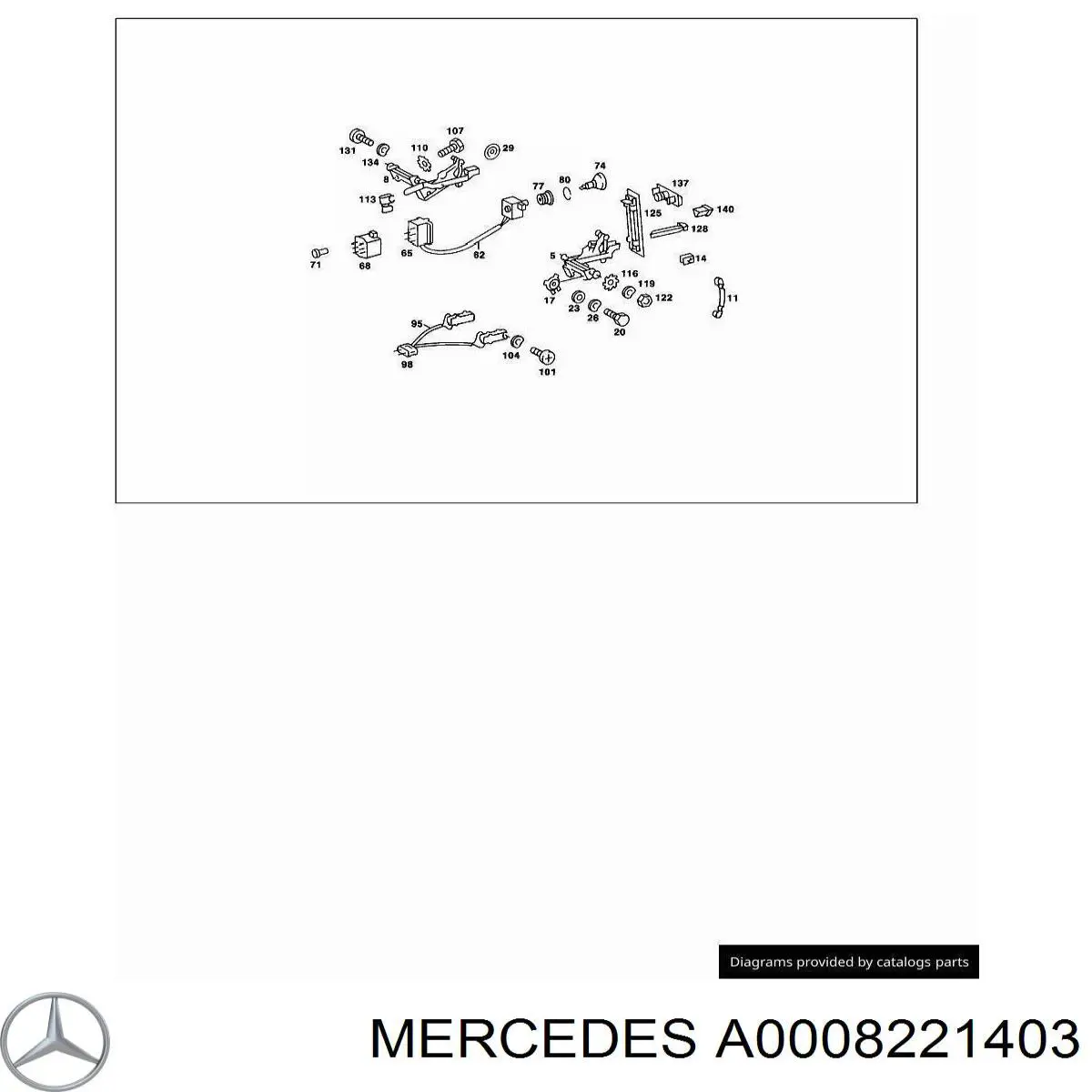  Mercedes A0008221403 precio, desde 781,52 EUR