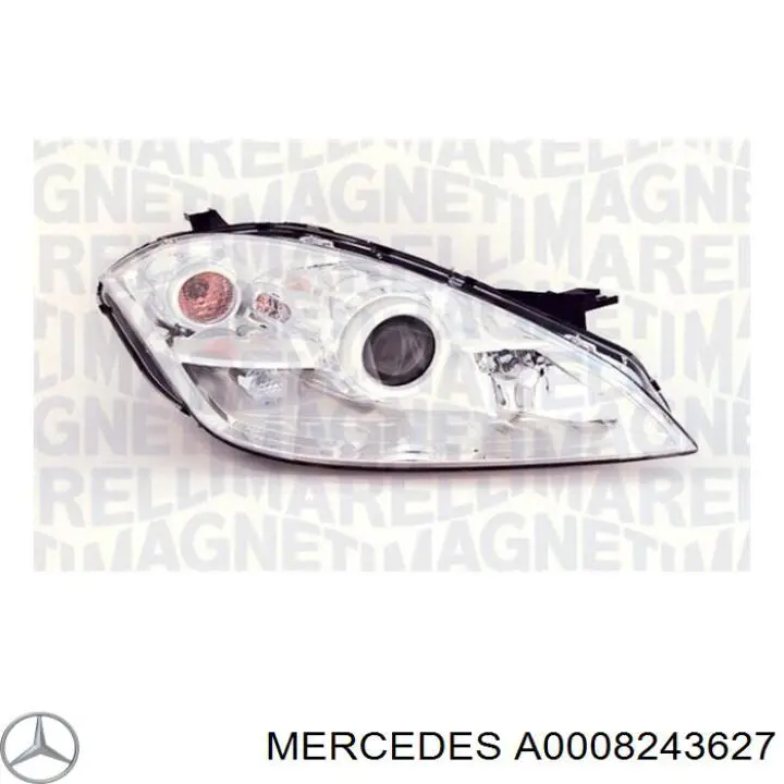 Goma de la escobilla del limpiaparabrisas del lado del conductor Mercedes A0008243627 precio, desde 16,67 EUR