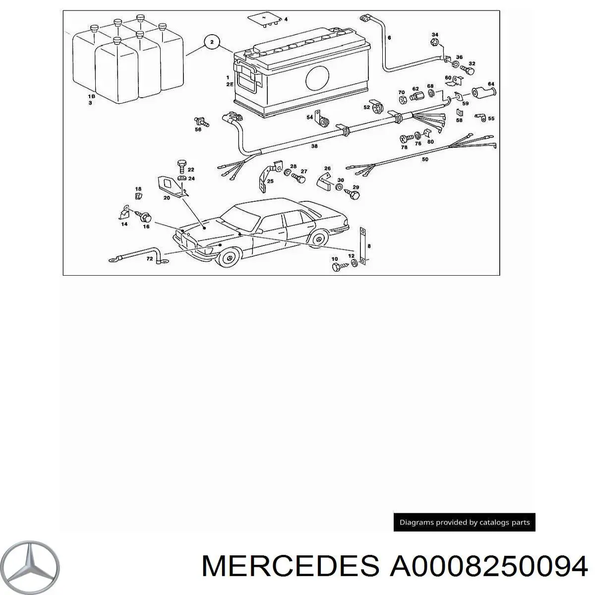 Bombilla A0008250094 Mercedes