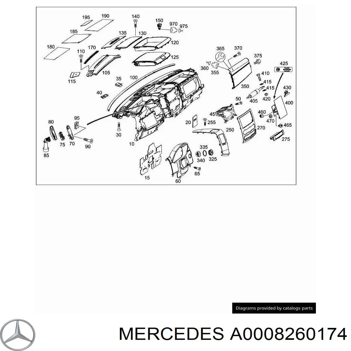 A0008260174 Mercedes