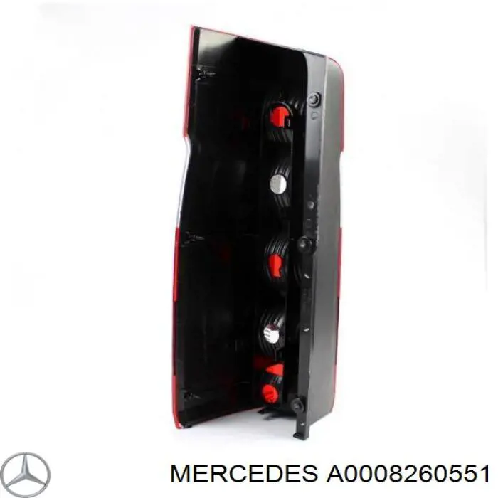 Piloto trasero derecho Mercedes A0008260551 precio, desde 160,14 EUR