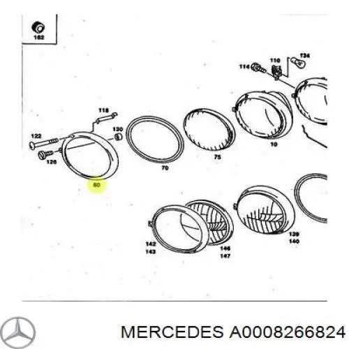  A0008266824 Mercedes