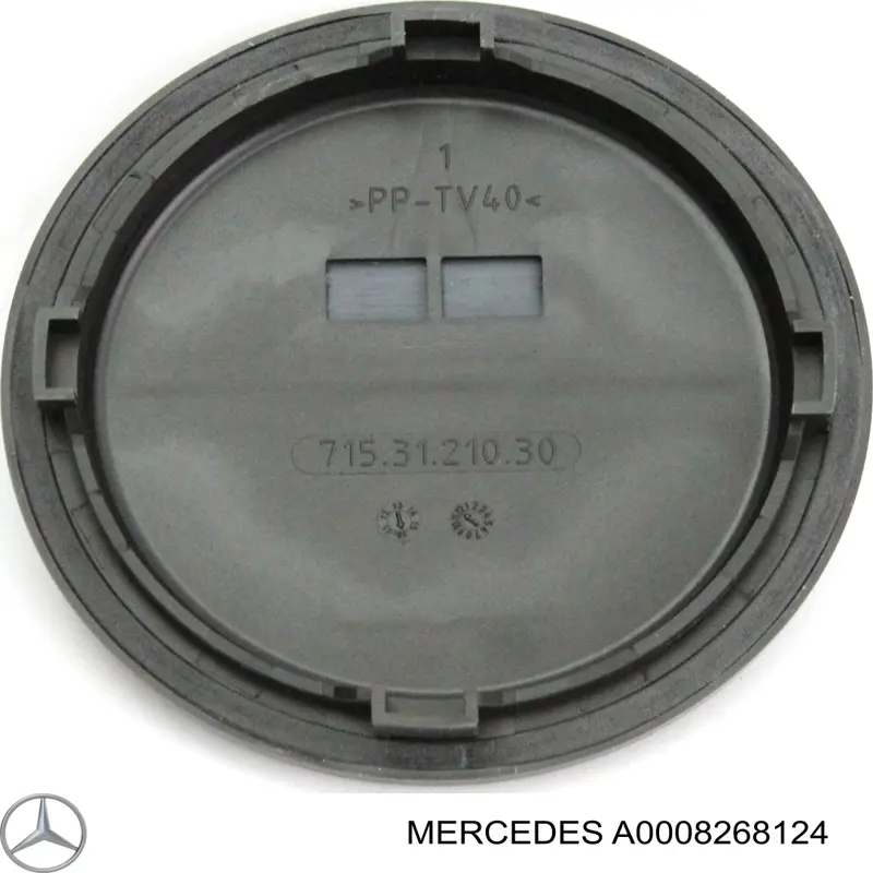 A0008268124 Mercedes Cubierta trasera del faro