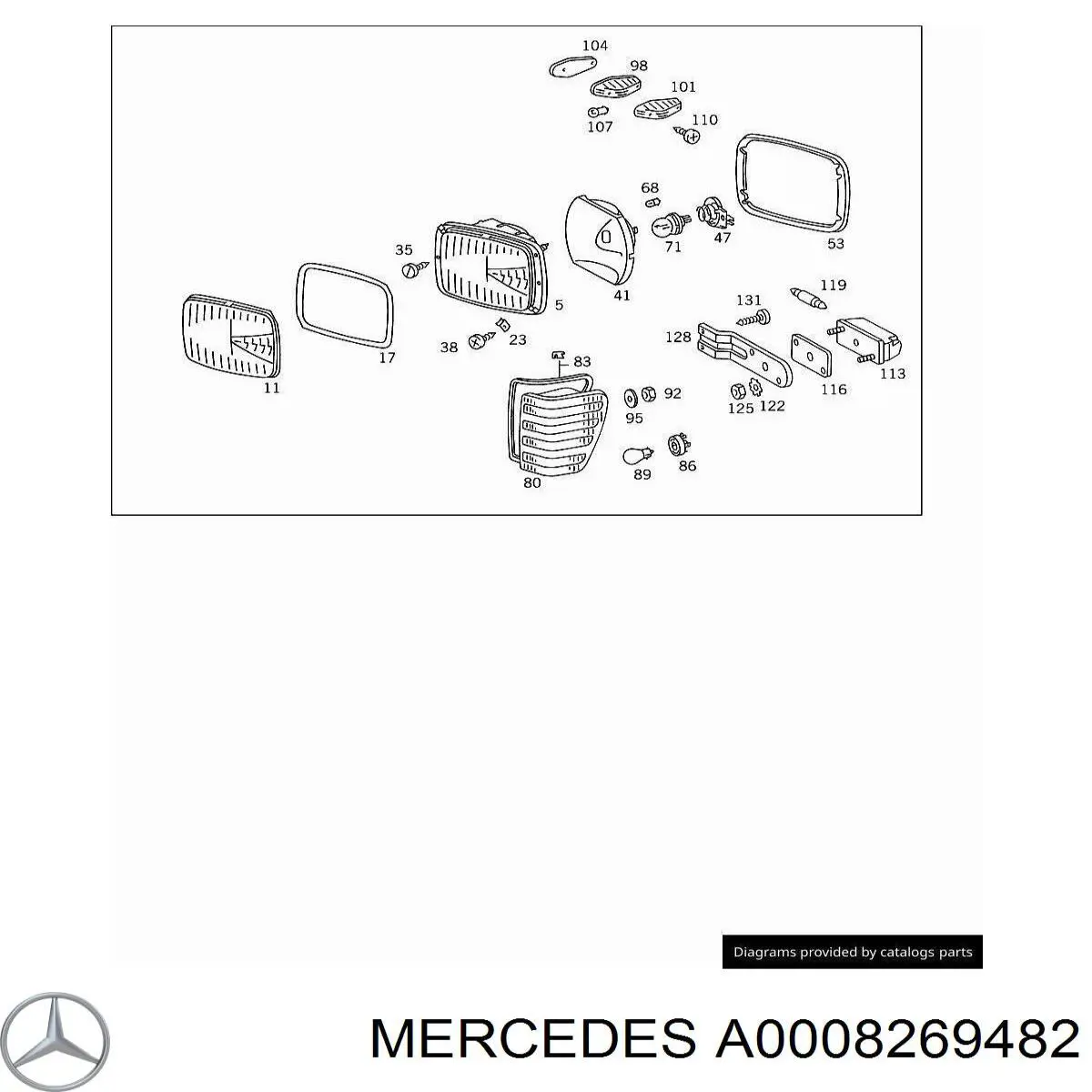 A0008269482 Mercedes