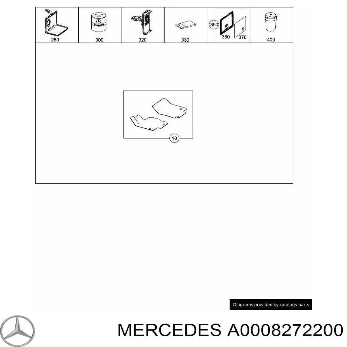  Mercedes A0008272200 precio, desde 92,94 EUR