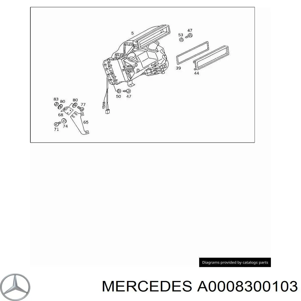  Mercedes A0008300103 precio, desde 103,40 EUR