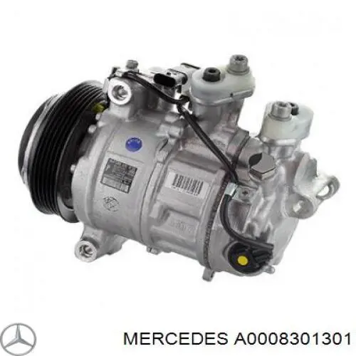 A000830450064 Mercedes compresor de aire acondicionado