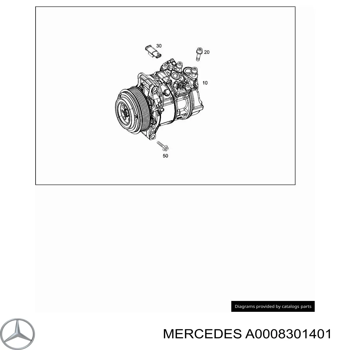 Compresor ac Mercedes A0008301401 precio, desde 277,33 EUR