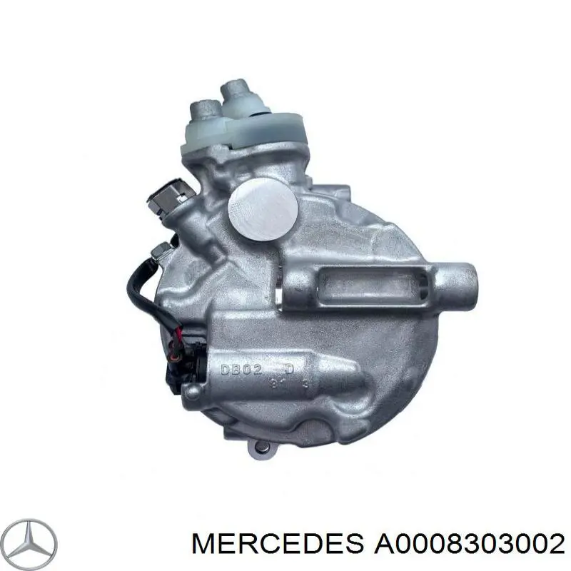Compresor de aire acondicionado A0008303002 Mercedes