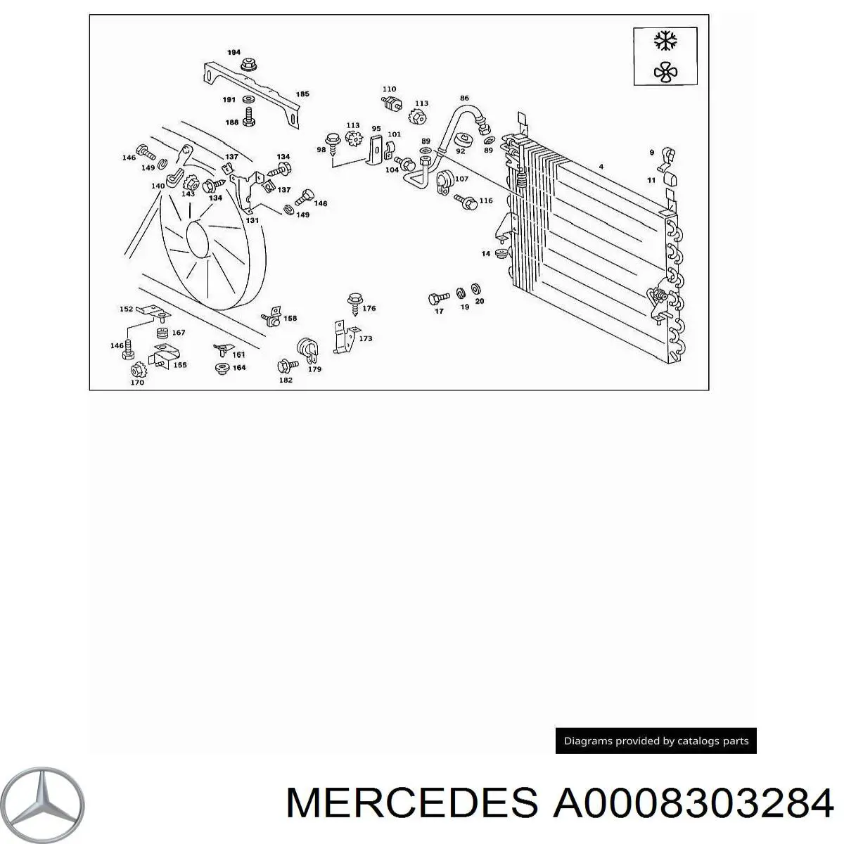 Sensor de presion A/C Mercedes A0008303284 precio, desde 18,38 EUR
