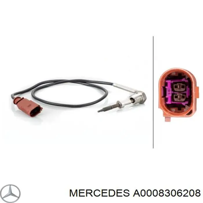 A0008306208 Mercedes motor eléctrico, ventilador habitáculo