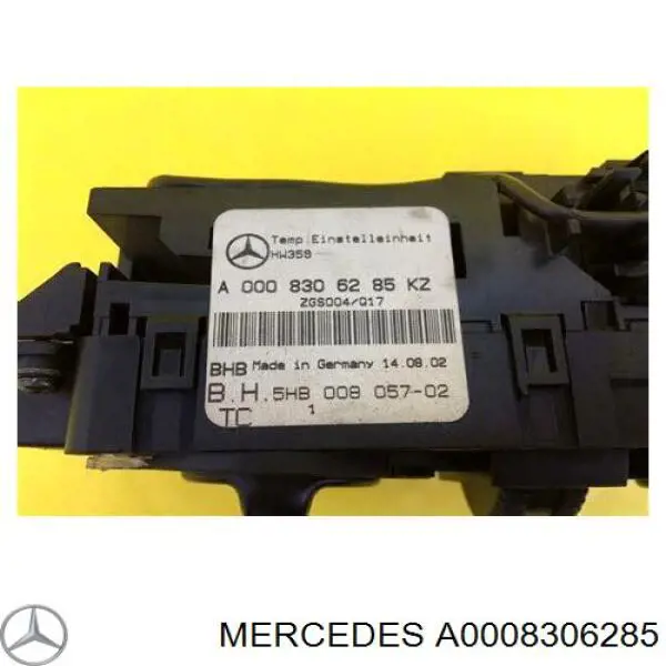 Unidad de control aire acondicionado 0008306285 Mercedes