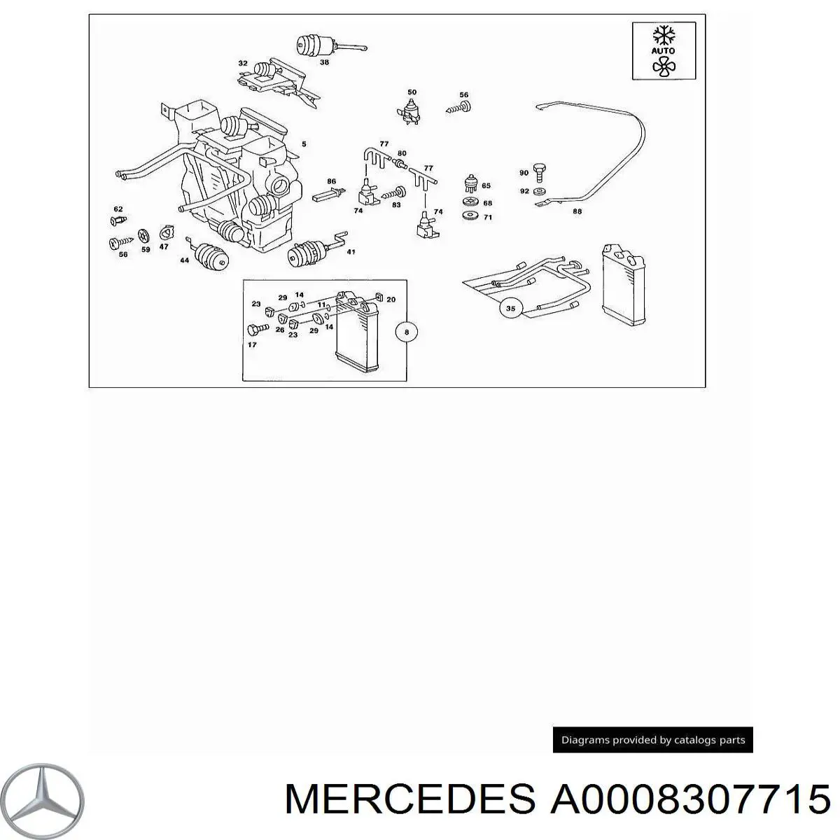 A0008307715 Mercedes