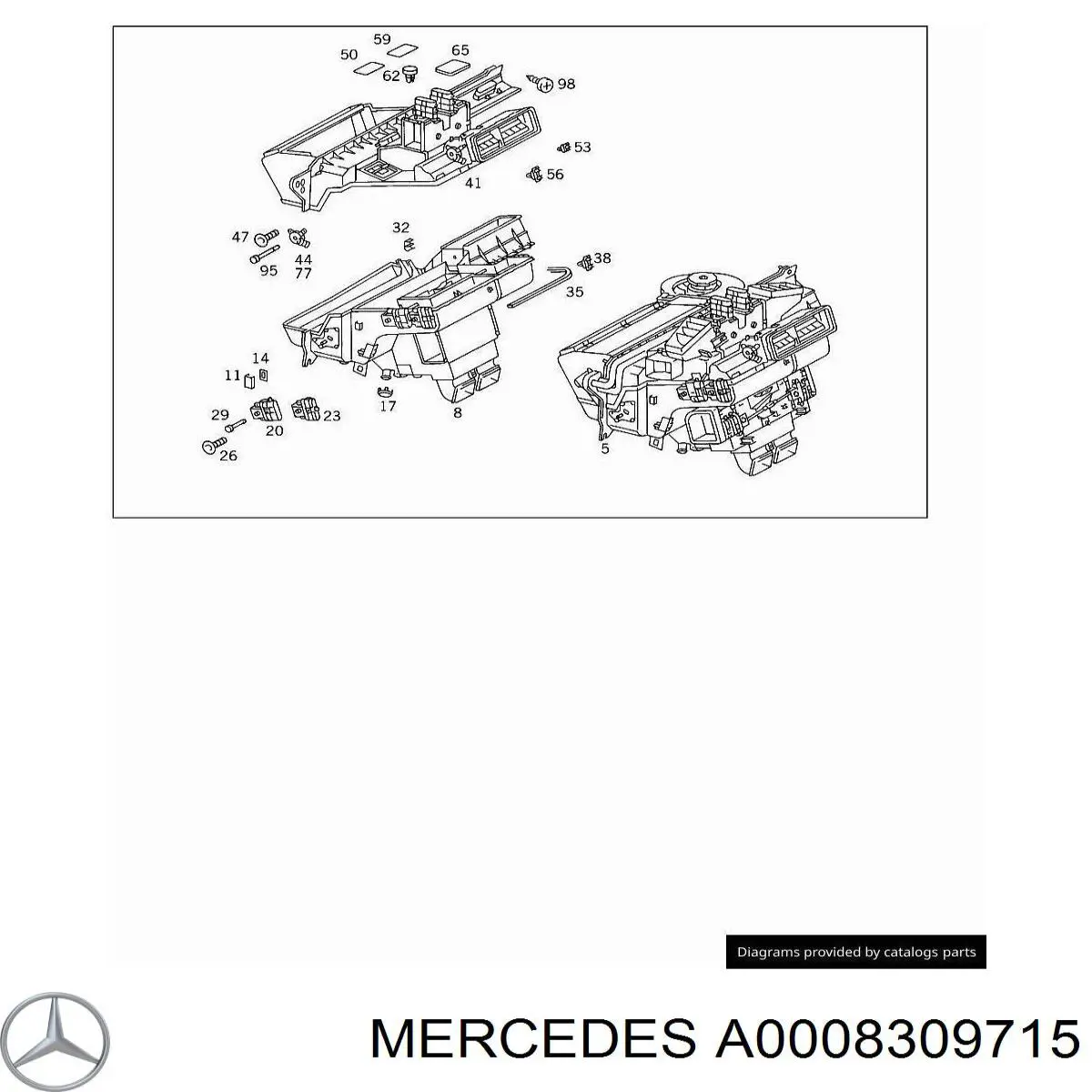 0008309715 Mercedes