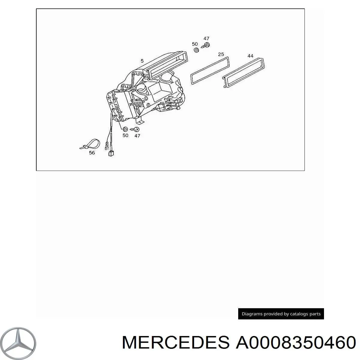 A0008350460 Mercedes 