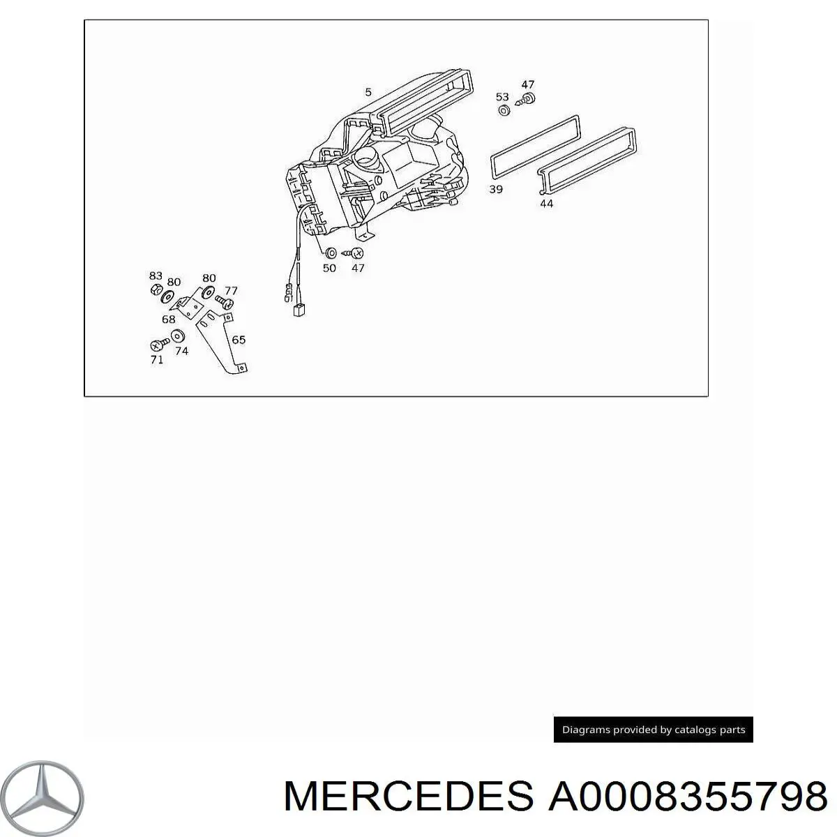  Mercedes A0008355798 precio, desde 12,61 EUR