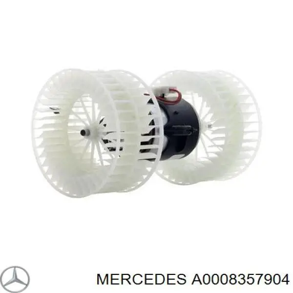 Ventilador de calefacción Mercedes A0008357904 precio, desde 76,38 EUR