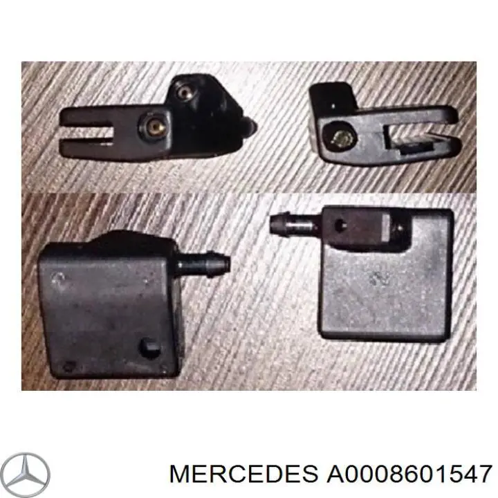 Boquilla del lavaparabrisas Mercedes A0008601547 precio, desde 15,92 EUR