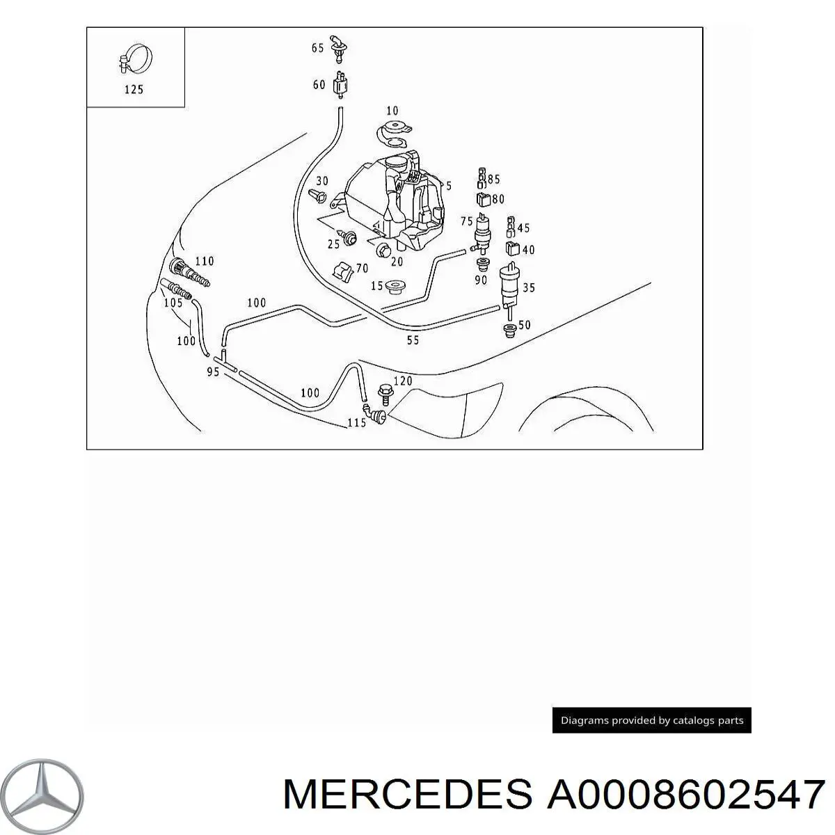 A0008602547 Mercedes